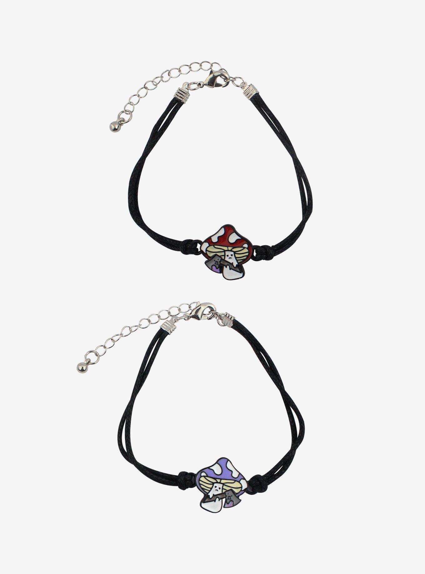 Mushrooms With Weapons Best Friend Bracelet Set, , hi-res