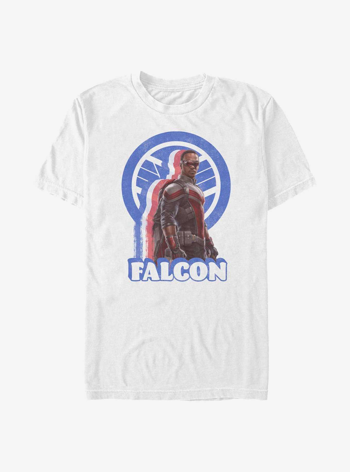 Marvel The Falcon And The Winter Soldier Distressed Falcon T-Shirt, , hi-res
