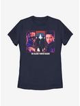 Marvel The Falcon And The Winter Soldier Group Womens T-Shirt, NAVY, hi-res
