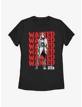 Marvel The Falcon And The Winter Soldier Wanted Repeating Red Womens T-Shirt, , hi-res