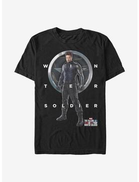 Marvel The Falcon And The Winter Soldier Grid Text T-Shirt, , hi-res