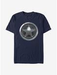 Marvel The Falcon And The Winter Soldier Logo T-Shirt, NAVY, hi-res