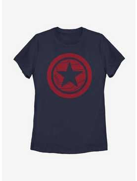 Marvel The Falcon And The Winter Soldier Red Shield Womens T-Shirt, , hi-res