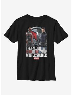 Marvel The Falcon And The Winter Soldier Photo Real Youth T-Shirt, , hi-res