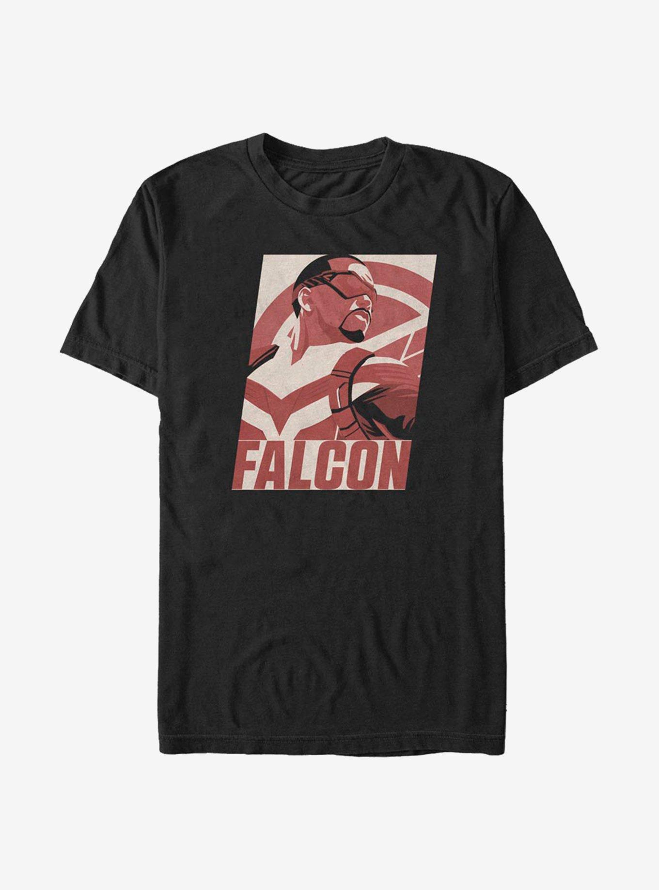 Marvel The Falcon And The Winter Soldier Falcon Poster T-Shirt, , hi-res