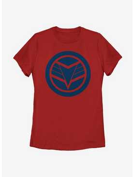 Marvel The Falcon And The Winter Soldier Blue Shield Womens T-Shirt, , hi-res