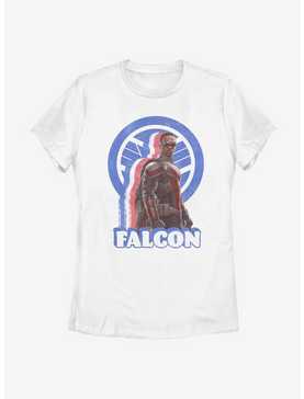 Marvel The Falcon And The Winter Soldier Distressed Falcon Womens T-Shirt, , hi-res