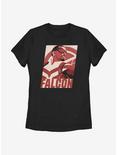 Marvel The Falcon And The Winter Soldier Falcon Poster Womens T-Shirt, BLACK, hi-res