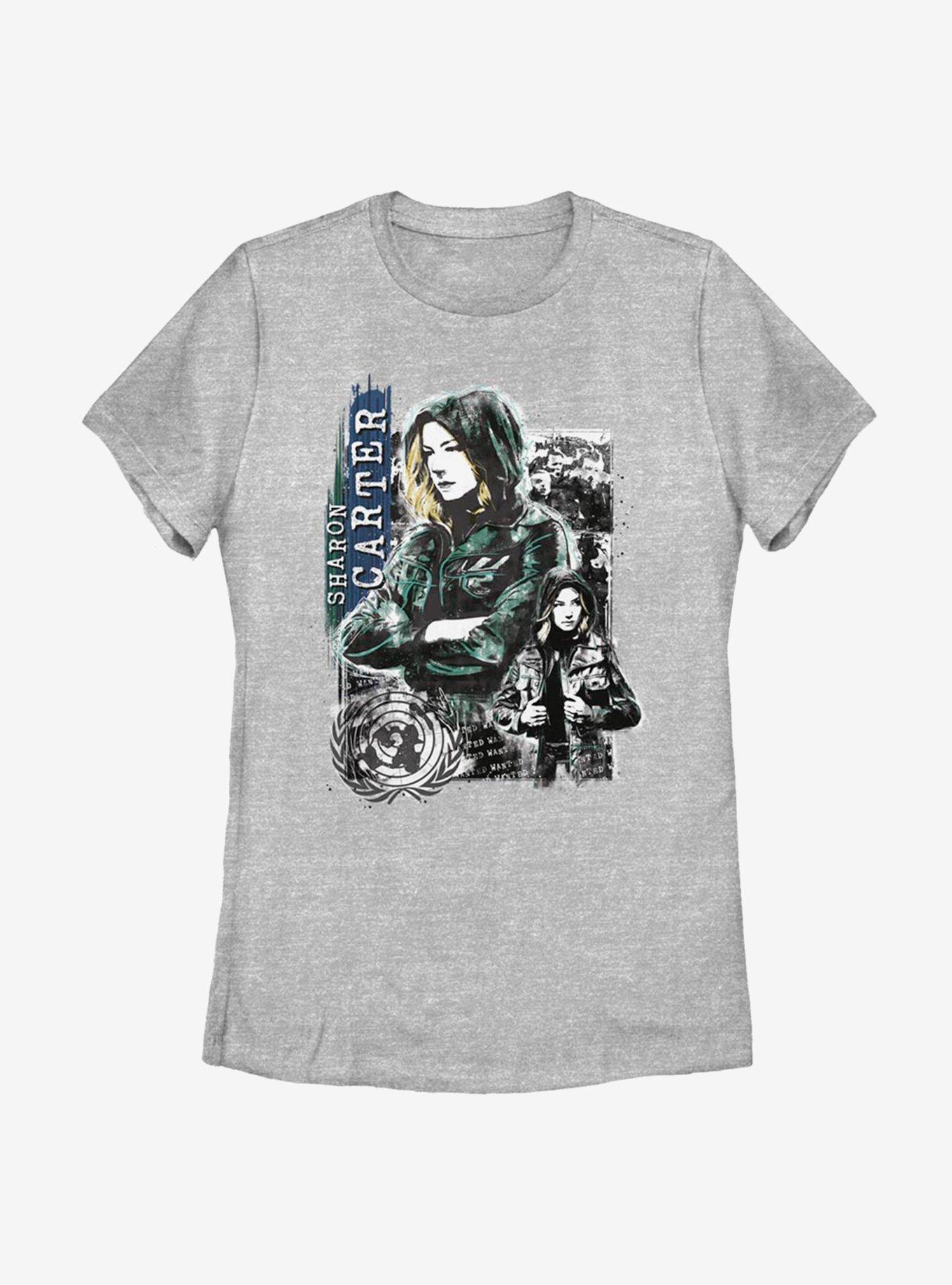 Marvel The Falcon And The Winter Soldier Sharon Carter Womens T-Shirt, , hi-res