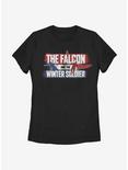 Marvel The Falcon And The Winter Soldier Spray Paint Womens T-Shirt, BLACK, hi-res