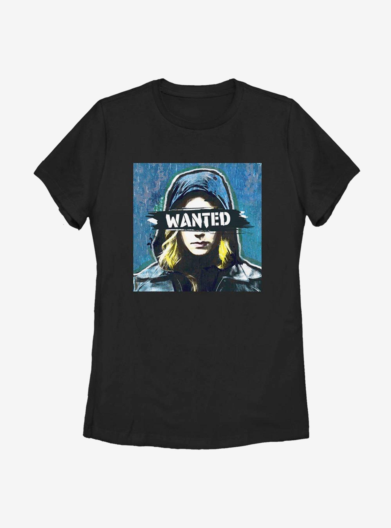 Marvel The Falcon And The Winter Soldier Wanted Womens T-Shirt, , hi-res
