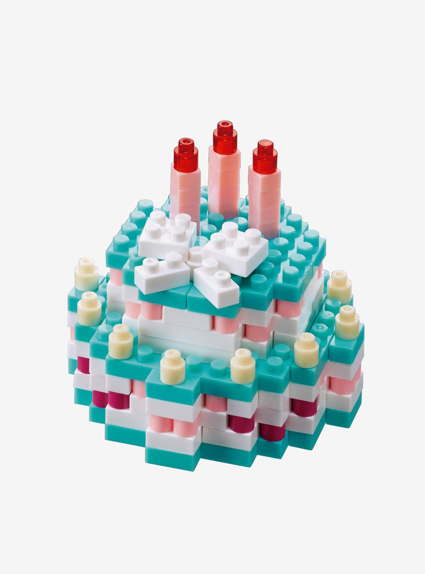 Nanoblock Birthday Cake Building Kit, , hi-res