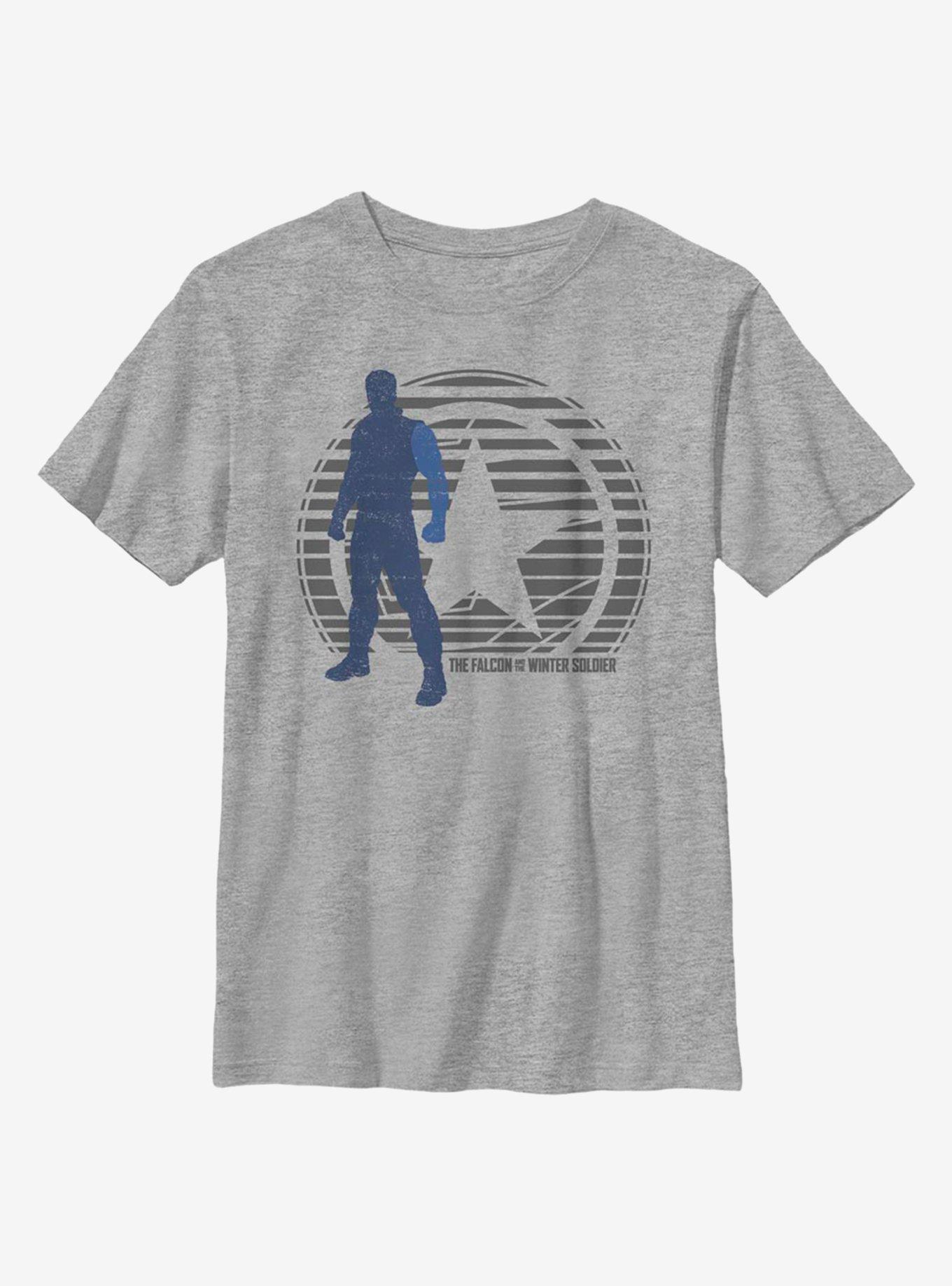 Marvel The Falcon And The Winter Soldier Simple Youth T-Shirt, , hi-res