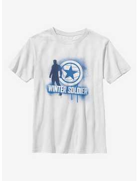 Marvel The Falcon And The Winter Soldier Spray Paint Youth T-Shirt, , hi-res