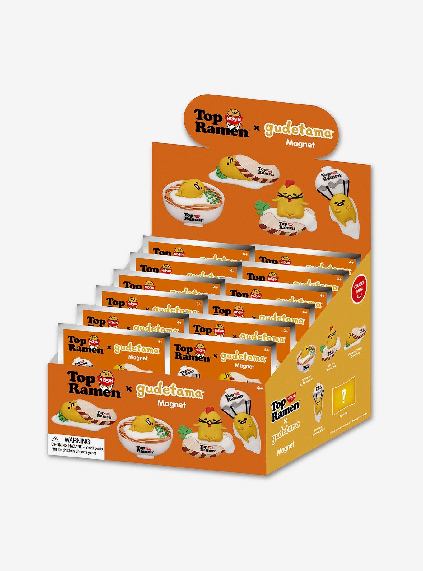 Nissin Top Ramen X Gudetama Blind Bag Figural Magnet, , hi-res
