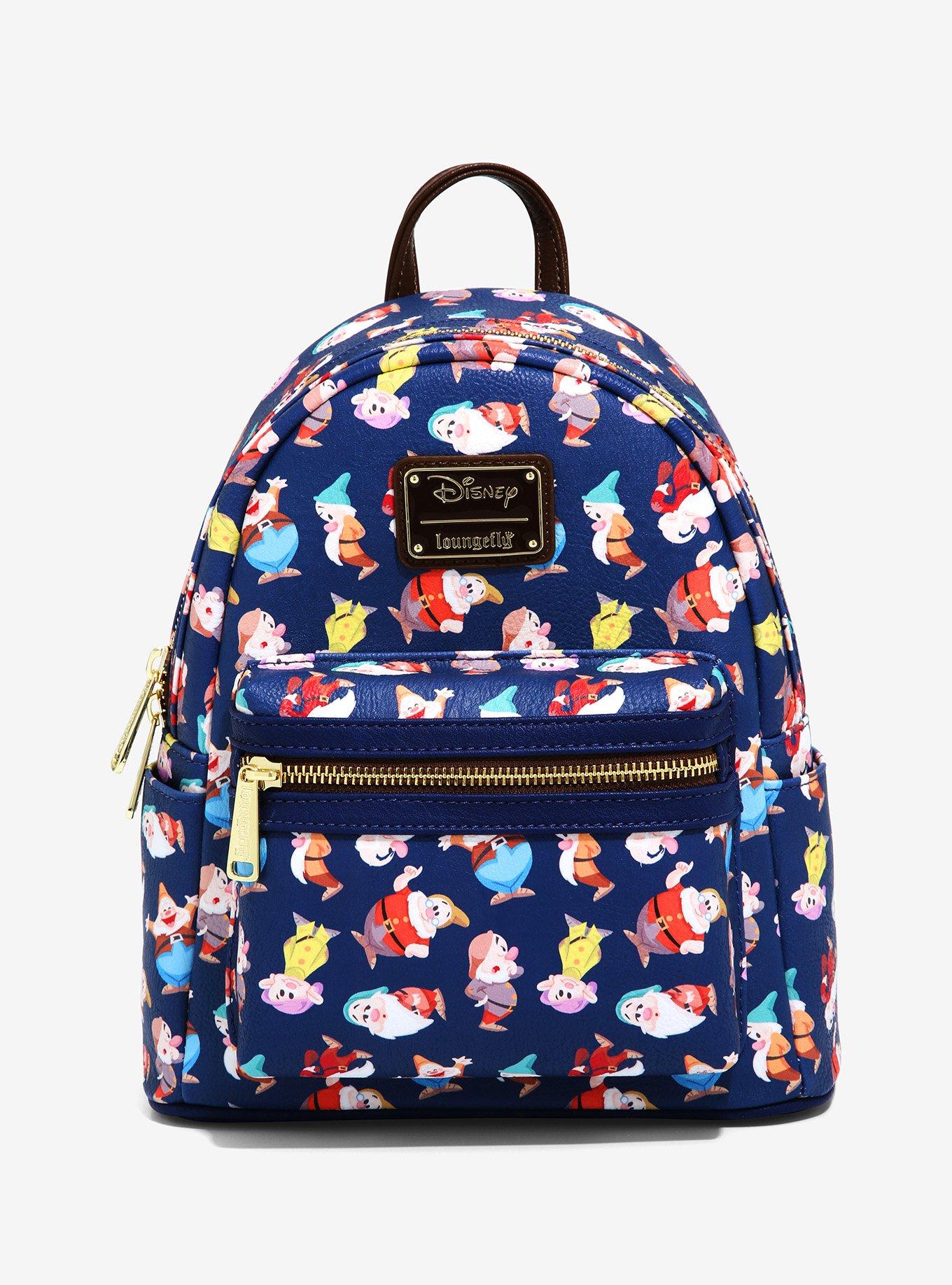 Loungefly Disney Snow White and The Seven Dwarves Folk Character Crossbody Bag - BoxLunch Exclusive