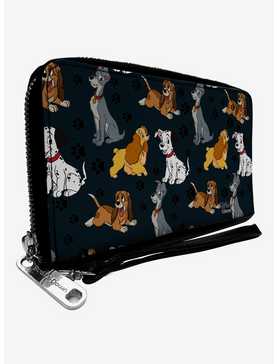 Disney Dogs Zip Around Wallet, , hi-res