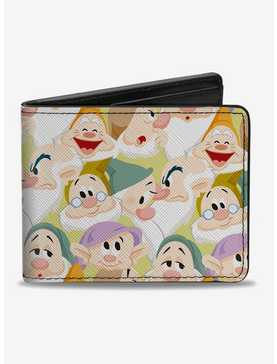 Disney Snow White Dwarfs Stacked Bifold Wallet, , hi-res