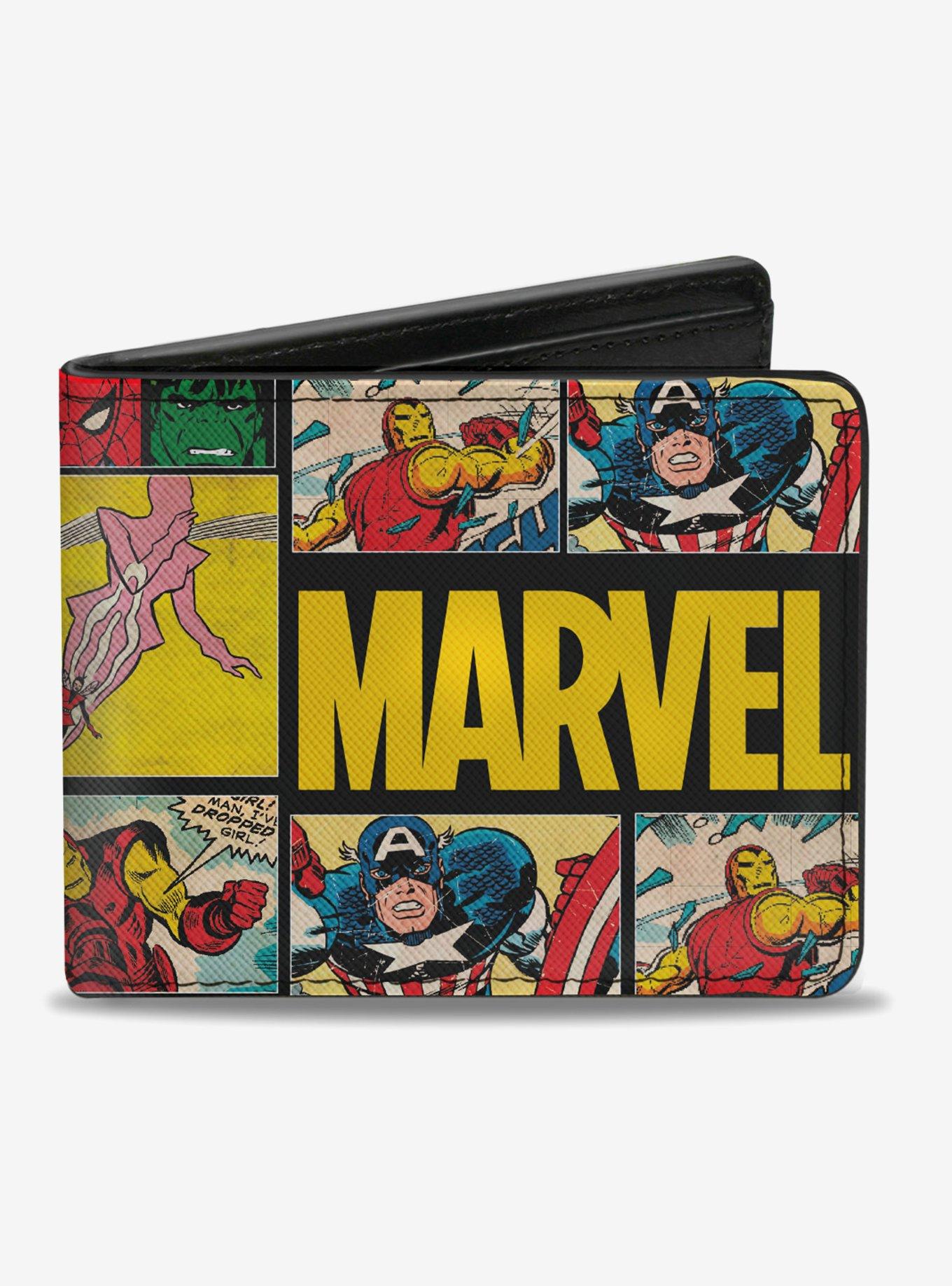 Marvel Comics Retro Comic Panels Bifold Wallet