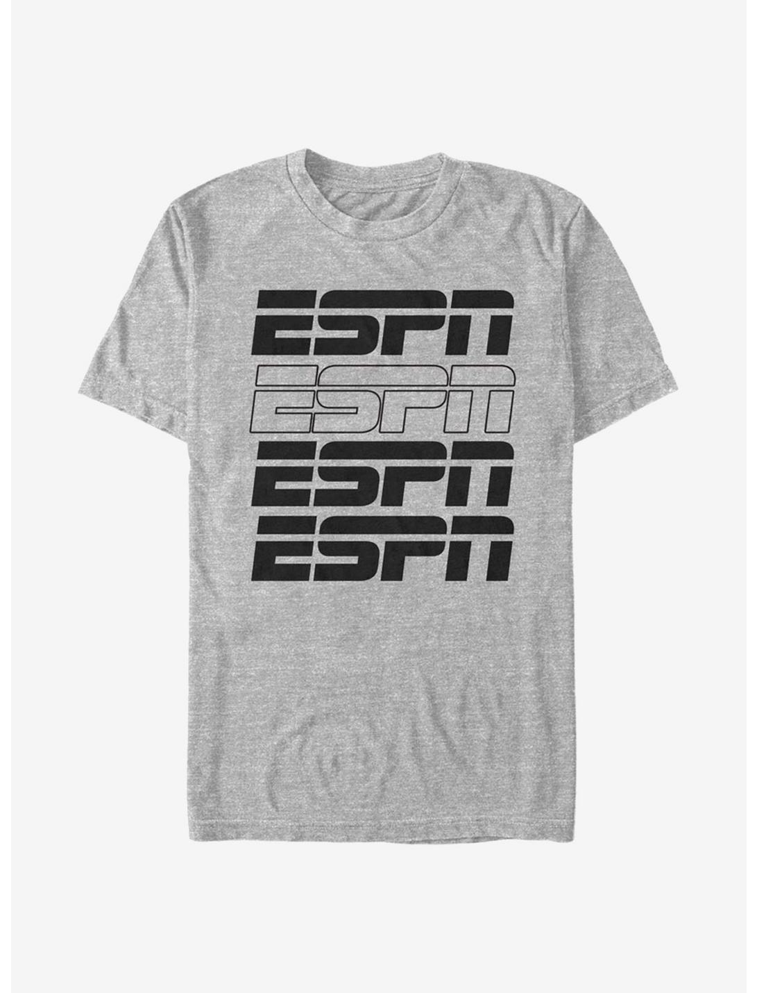 ESPN Filled Stack Logo T-Shirt, ATH HTR, hi-res