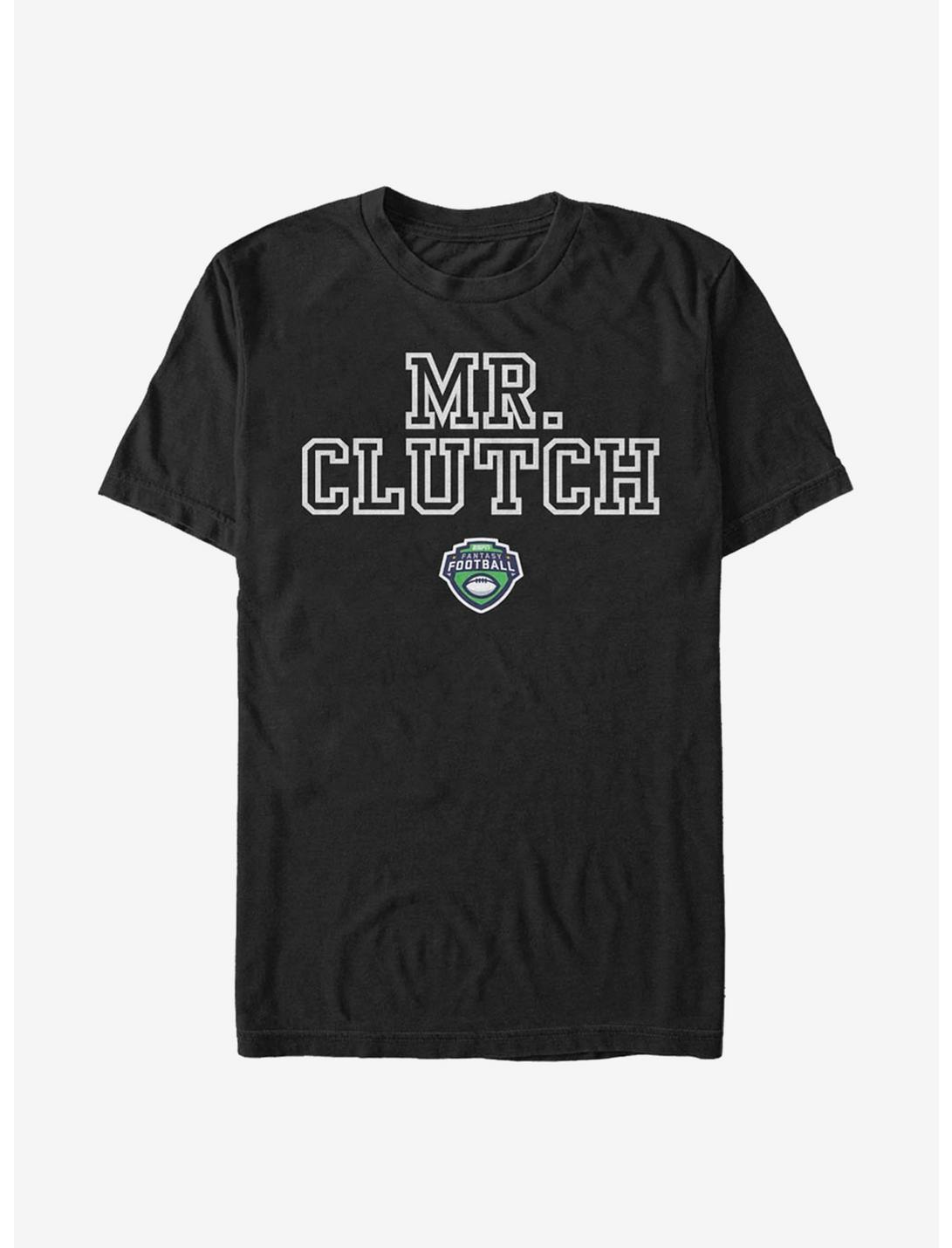 ESPN Mr. Clutch Fantasy Winner T-Shirt, BLACK, hi-res