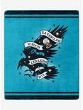 Harry Potter Ravenclaw Tattoo Logo Throw Blanket, , hi-res