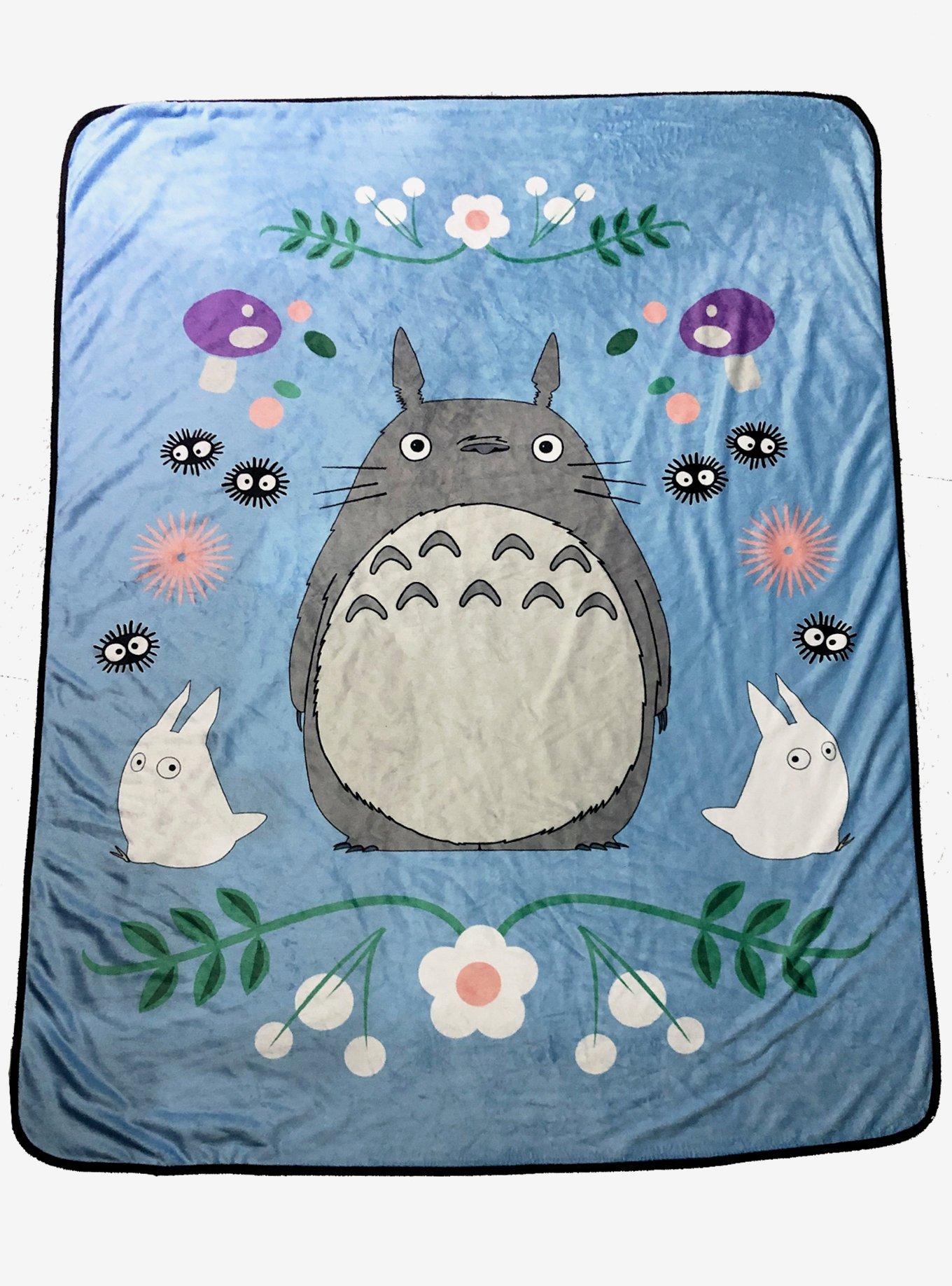 Studio Ghibli My Neighbor Totoro Throw Blanket Hot Topic