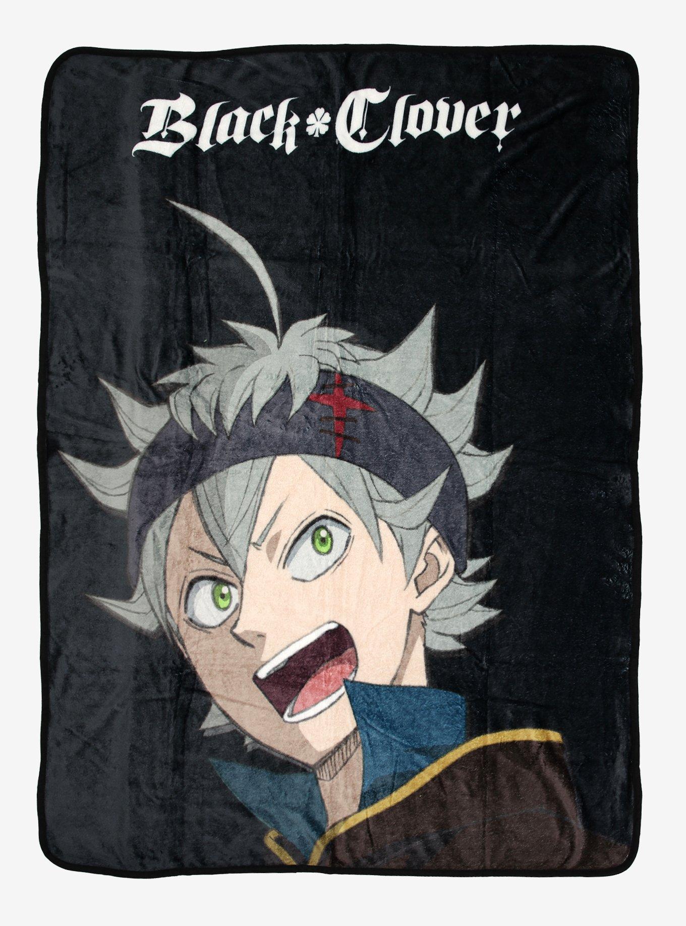 Black Clover Asta Throw Blanket