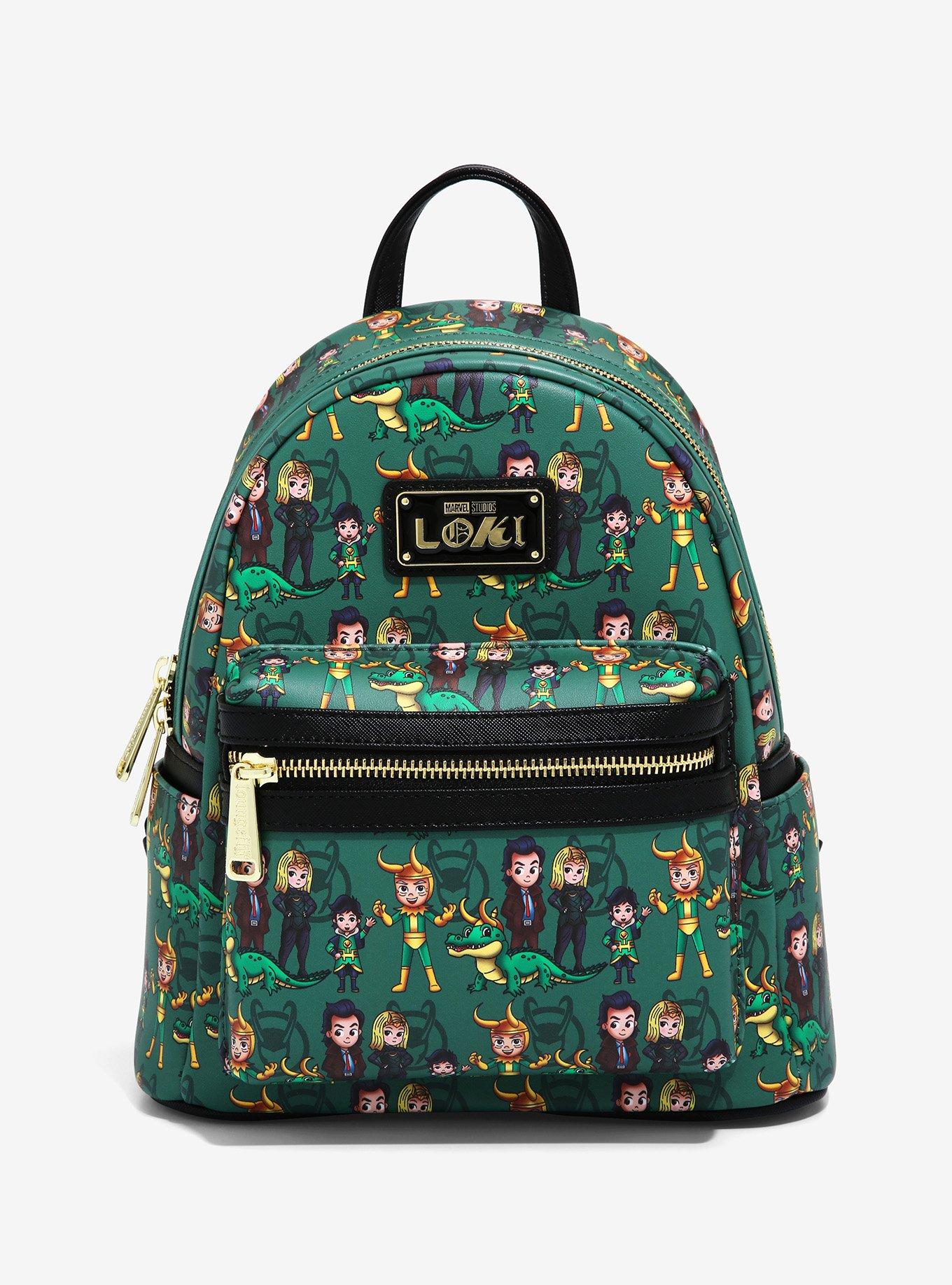 Loungefly Marvel Loki Variants Mini Backpack BoxLunch Exclusive BoxLunch