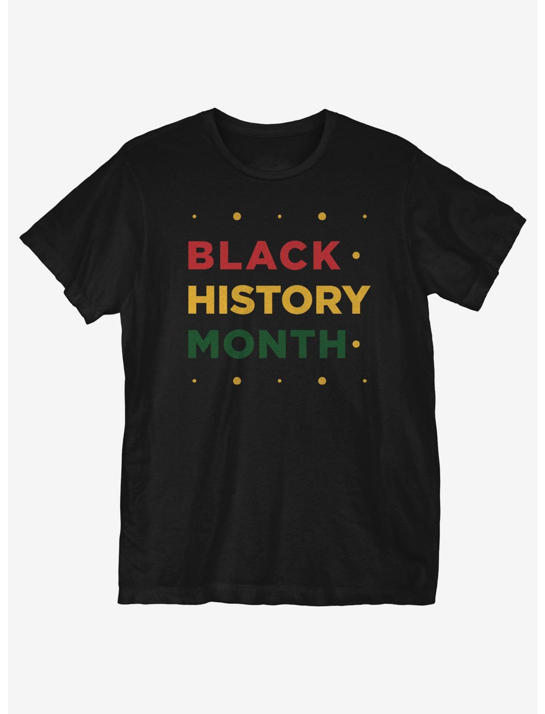 Black History Month Celebrate T-Shirt, BLACK, hi-res