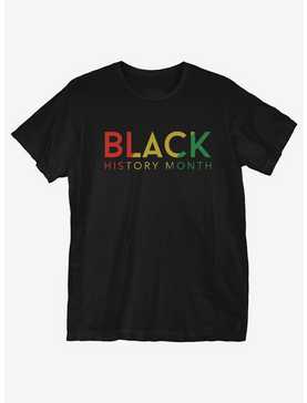 Black History Month Color Stripe T-Shirt, , hi-res