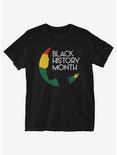 Black History Month Silhouette T-Shirt, BLACK, hi-res
