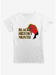 Black History Month Heritage In Hair Womens T-Shirt, WHITE, hi-res