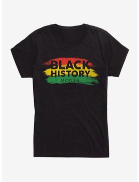Black History Month Paint Womens T-Shirt, , hi-res