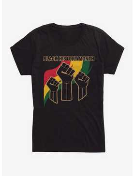 Black History Month Pride Womens T-Shirt, , hi-res