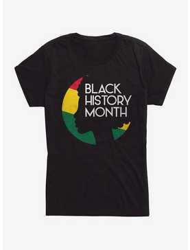 Black History Month Silhouette Womens T-Shirt, , hi-res