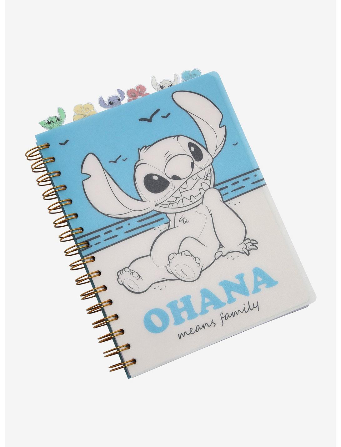 Disney Lilo & Stitch Ohana Tabbed Journal, , hi-res