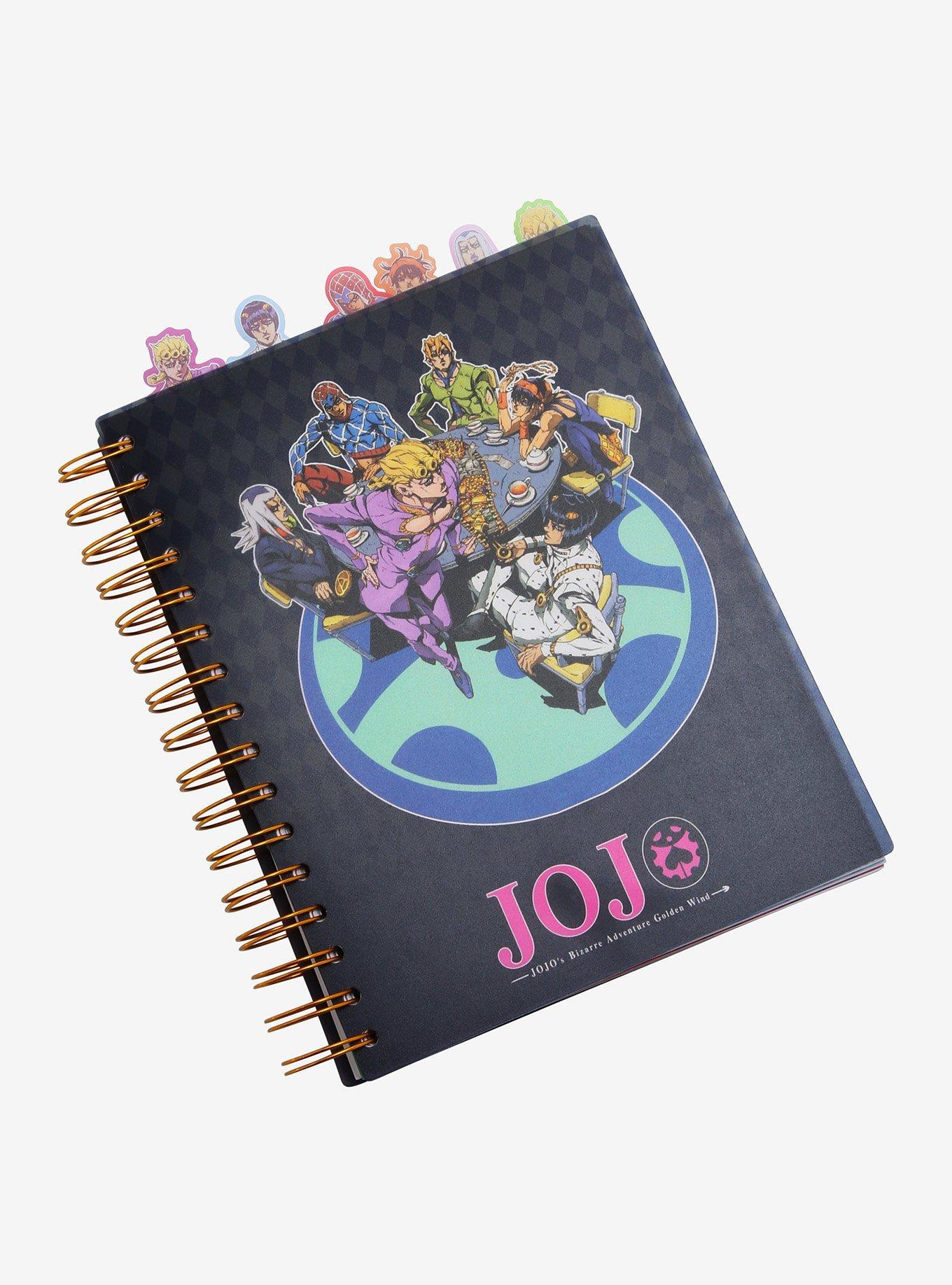 JoJo's Bizarre Adventure: Golden Wind Tabbed Journal | Hot Topic