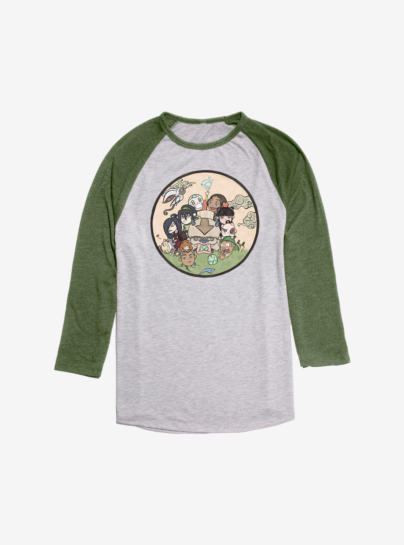 Avatar: The Last Airbender Aang's Memories Raglan, , hi-res