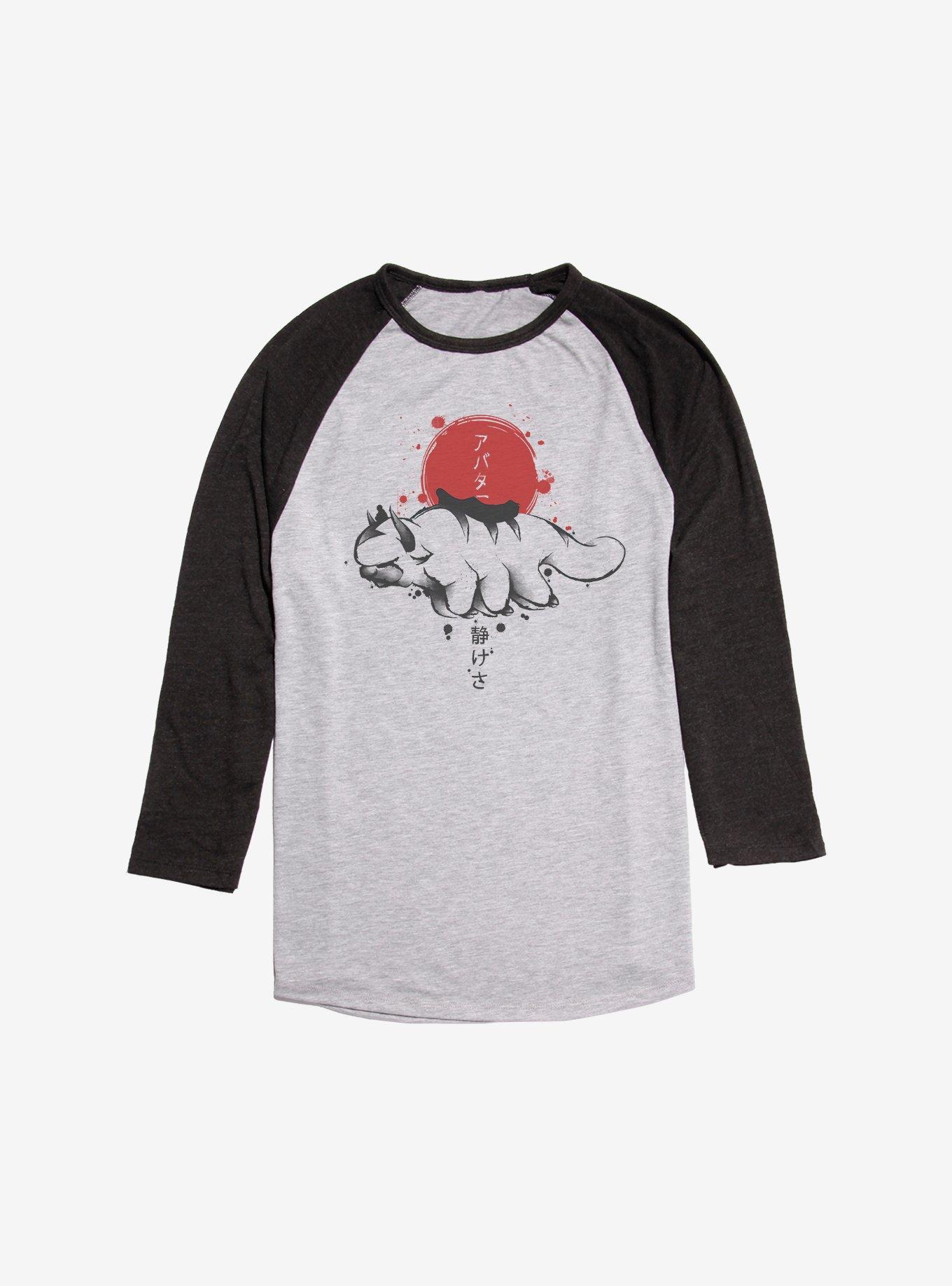 Avatar: The Last Airbender Appa Sumi-E Raglan, , hi-res