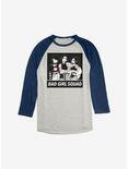Avatar: The Last Airbender Bad Girl Squad Raglan, Oatmeal With Navy, hi-res