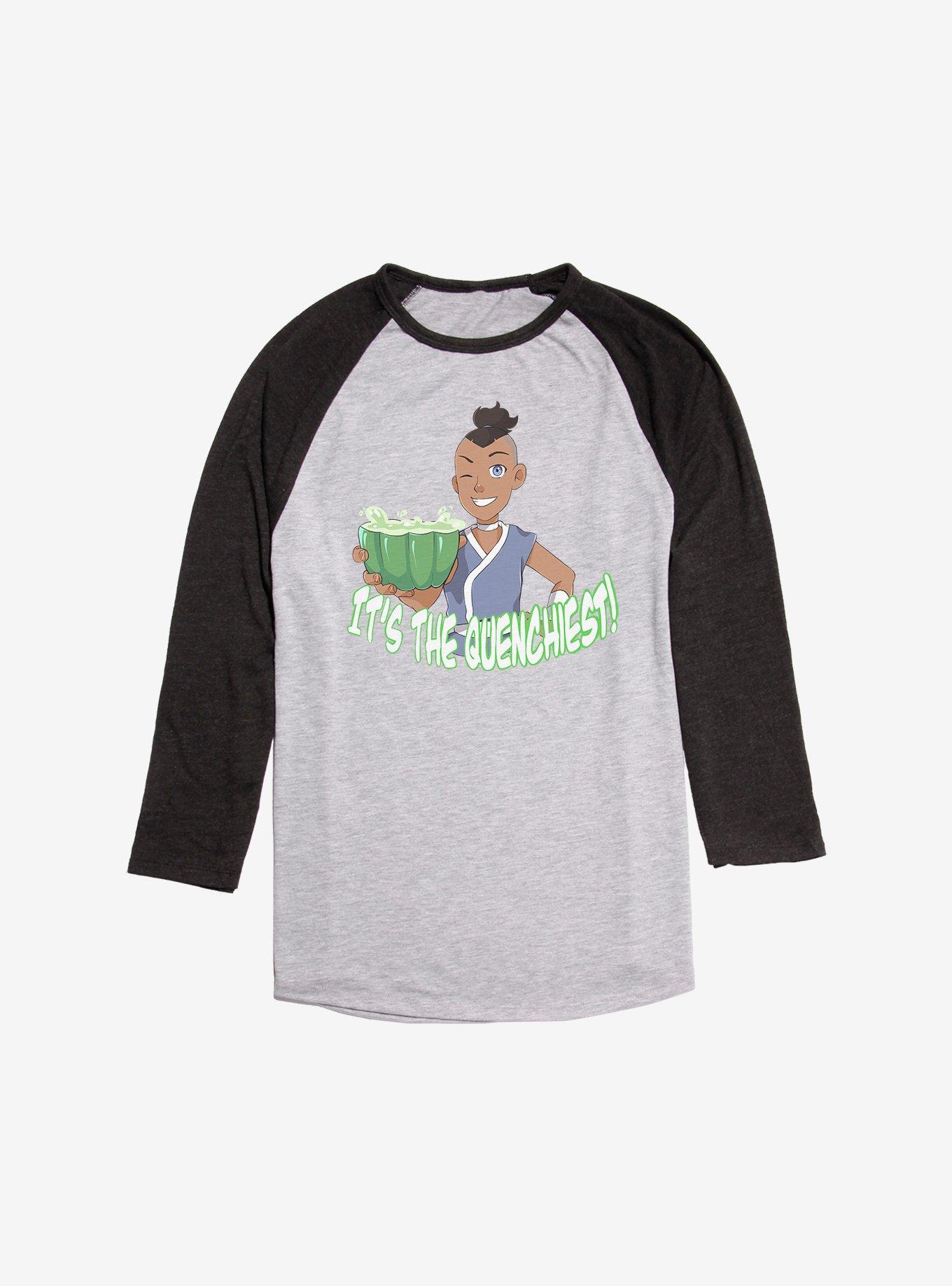 Avatar: The Last Airbender Sokka's Cactus Juice Raglan, Ath Heather With Black, hi-res