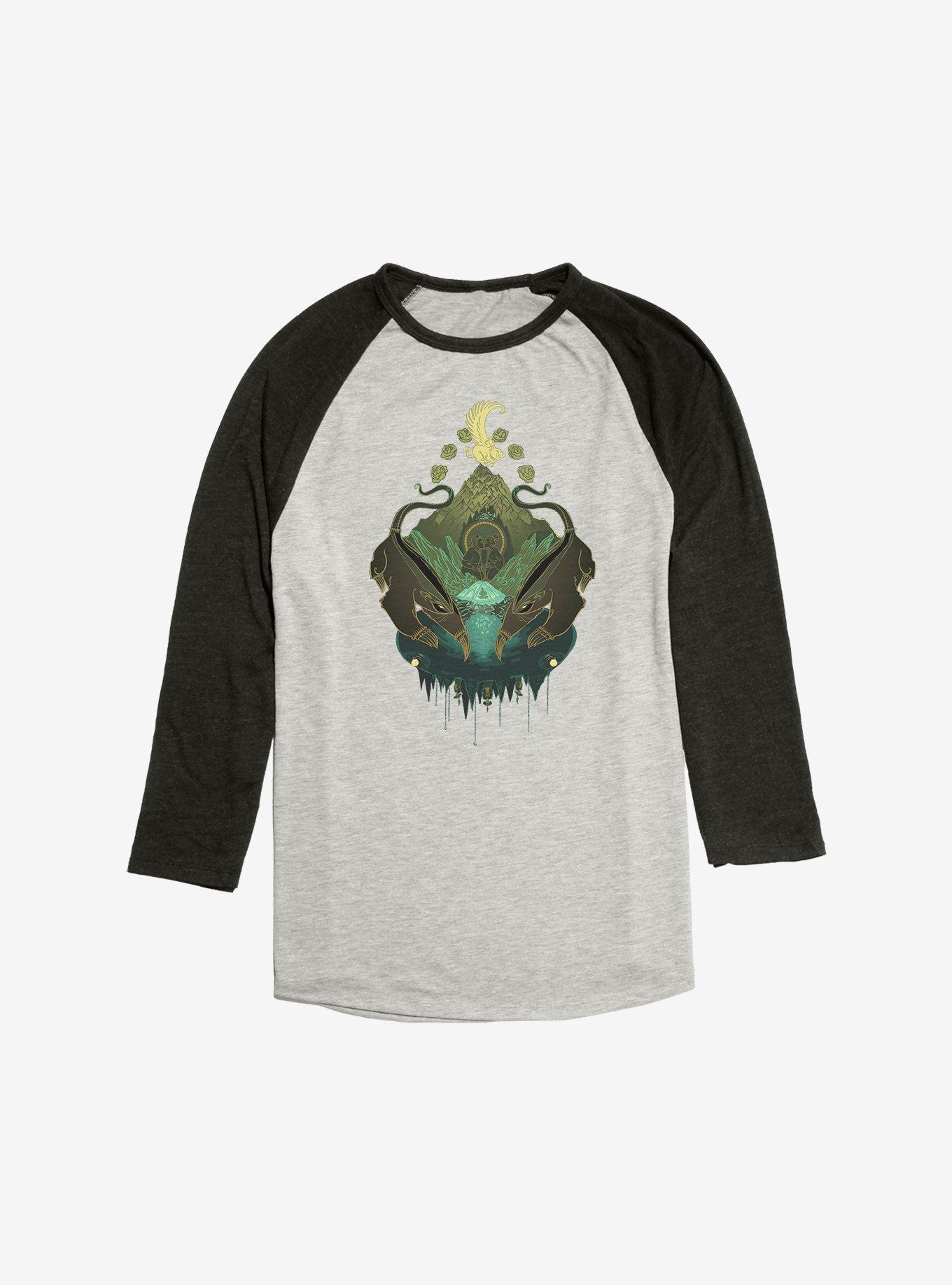 Avatar: The Last Airbender Through The Earth Raglan, , hi-res