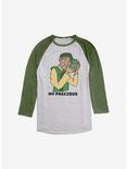 Avatar: The Last Airbender My Precious Cabbage Raglan, Ath Heather With Moss, hi-res