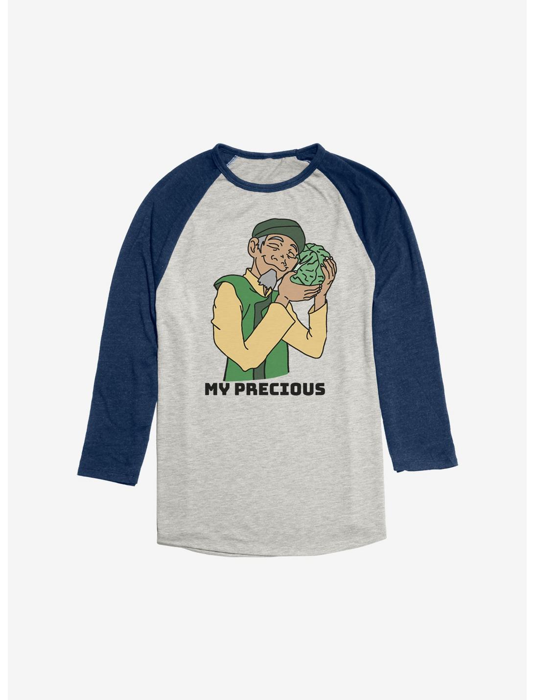 Avatar: The Last Airbender My Precious Cabbage Raglan, Oatmeal With Navy, hi-res
