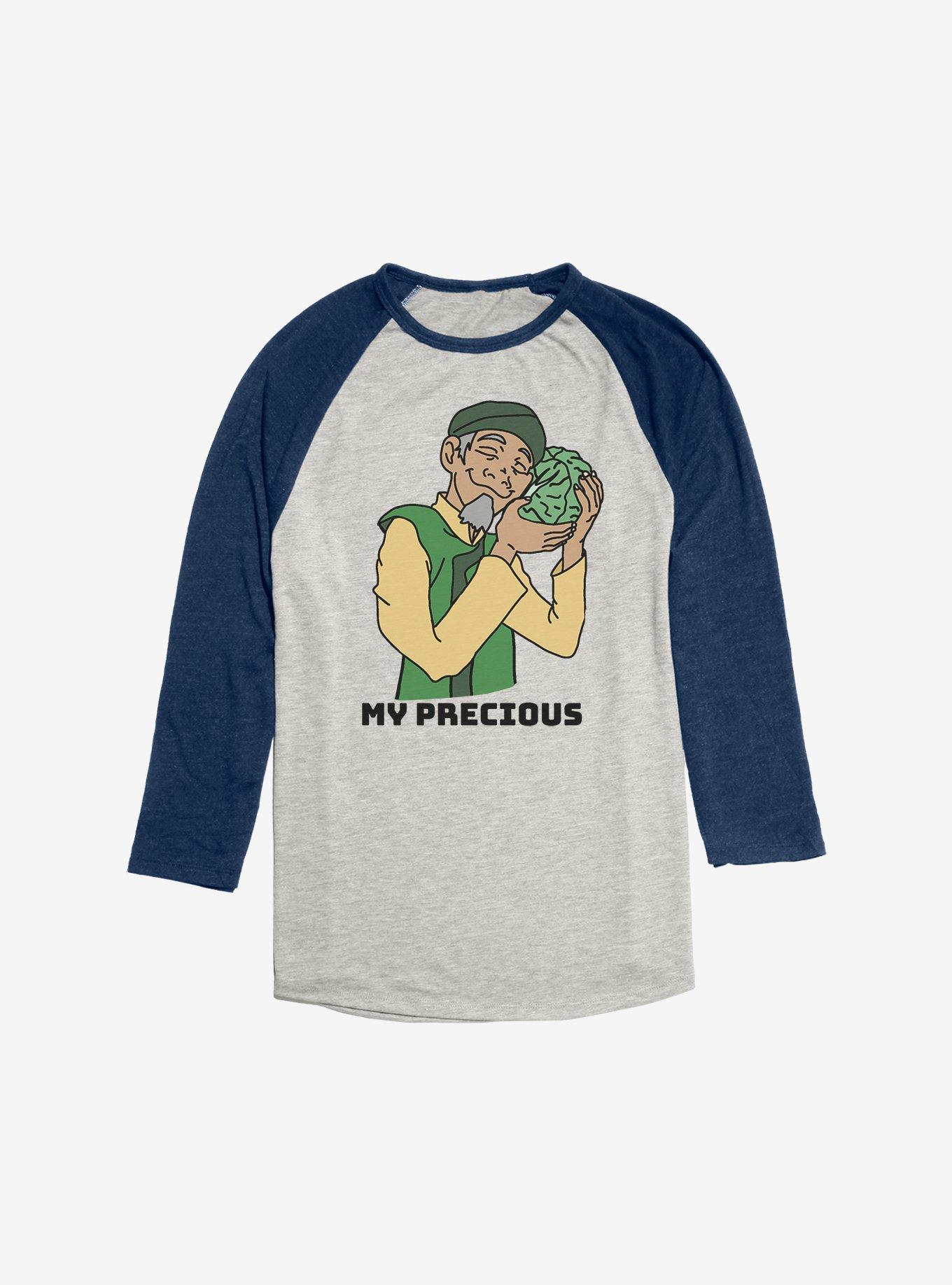 Avatar: The Last Airbender My Precious Cabbage Raglan, Oatmeal With Navy, hi-res