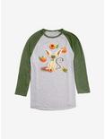 Avatar: The Last Airbender Peachy Keen Raglan, Ath Heather With Moss, hi-res