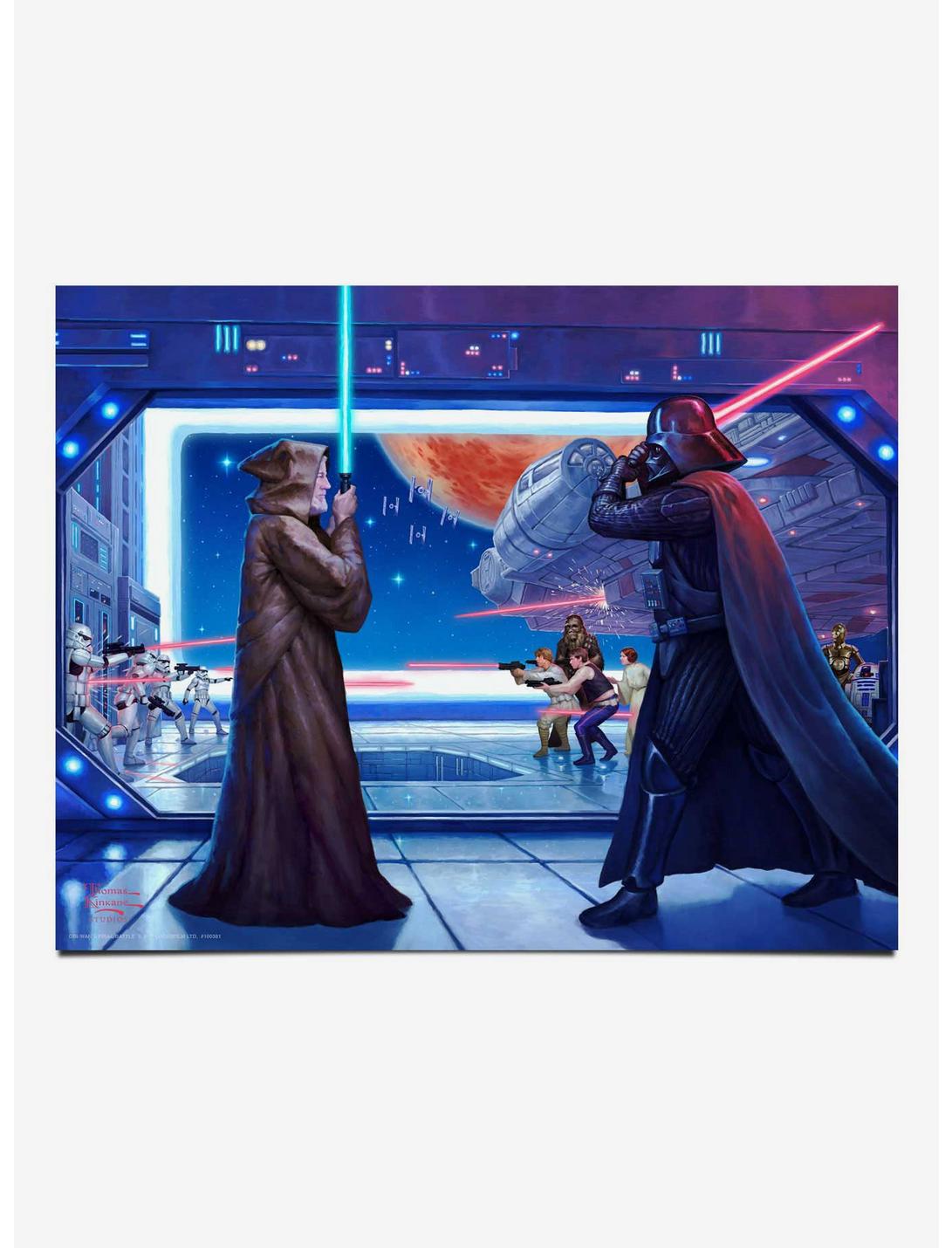 Star Wars Obi-Wan'S Final Battle Art Print, , hi-res