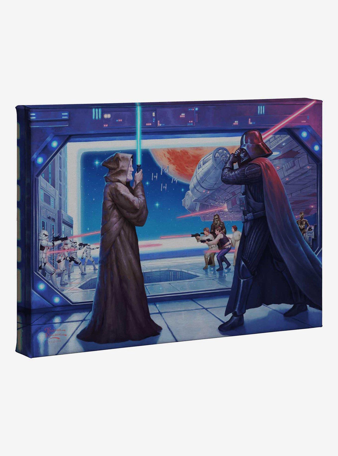 Star Wars Obi-Wan's Final Battle Gallery Wrapped Canvas, , hi-res