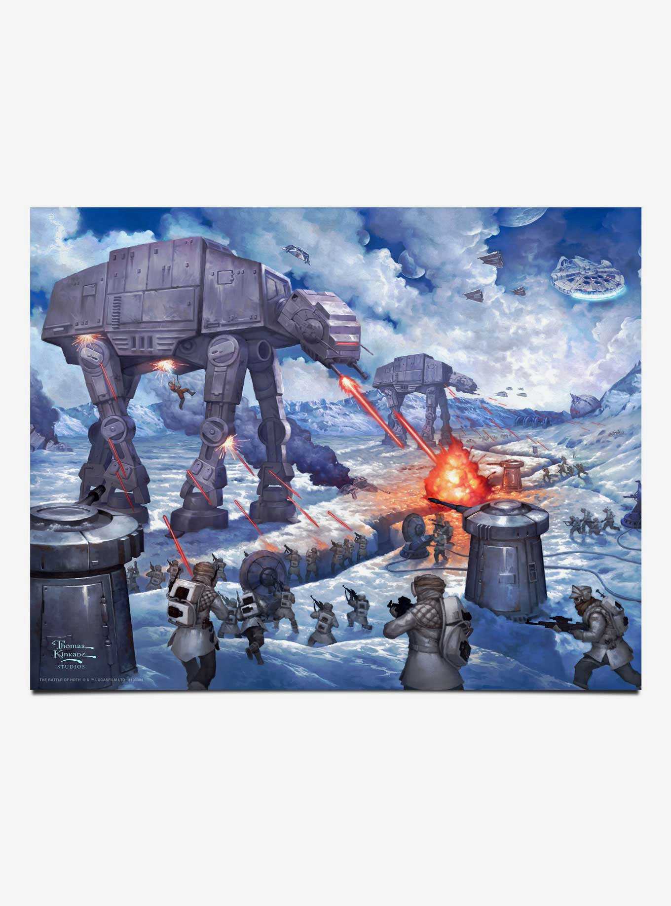 Star Wars The Battle Of Hoth Art Print, , hi-res
